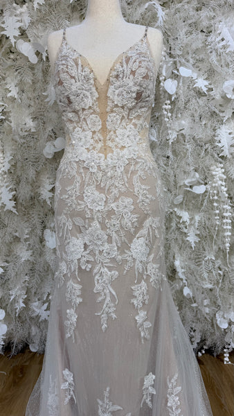 Fortunata Ivory/Capp/Honey Outlet Dress
