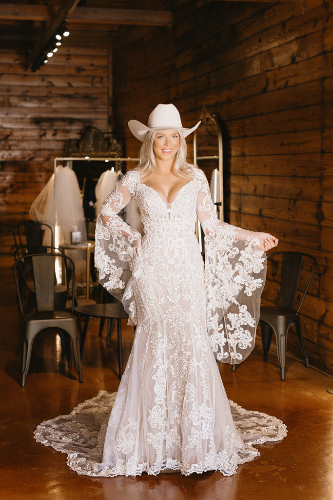 Marigold Wedding Dress – BirdieBridalFW