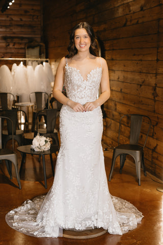 Blush Wedding Dress