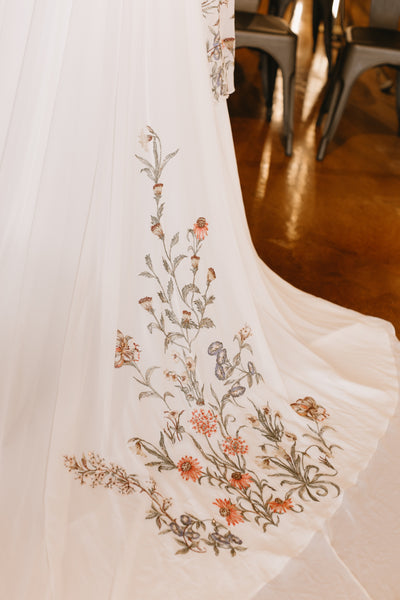 Cerise Wedding Dress