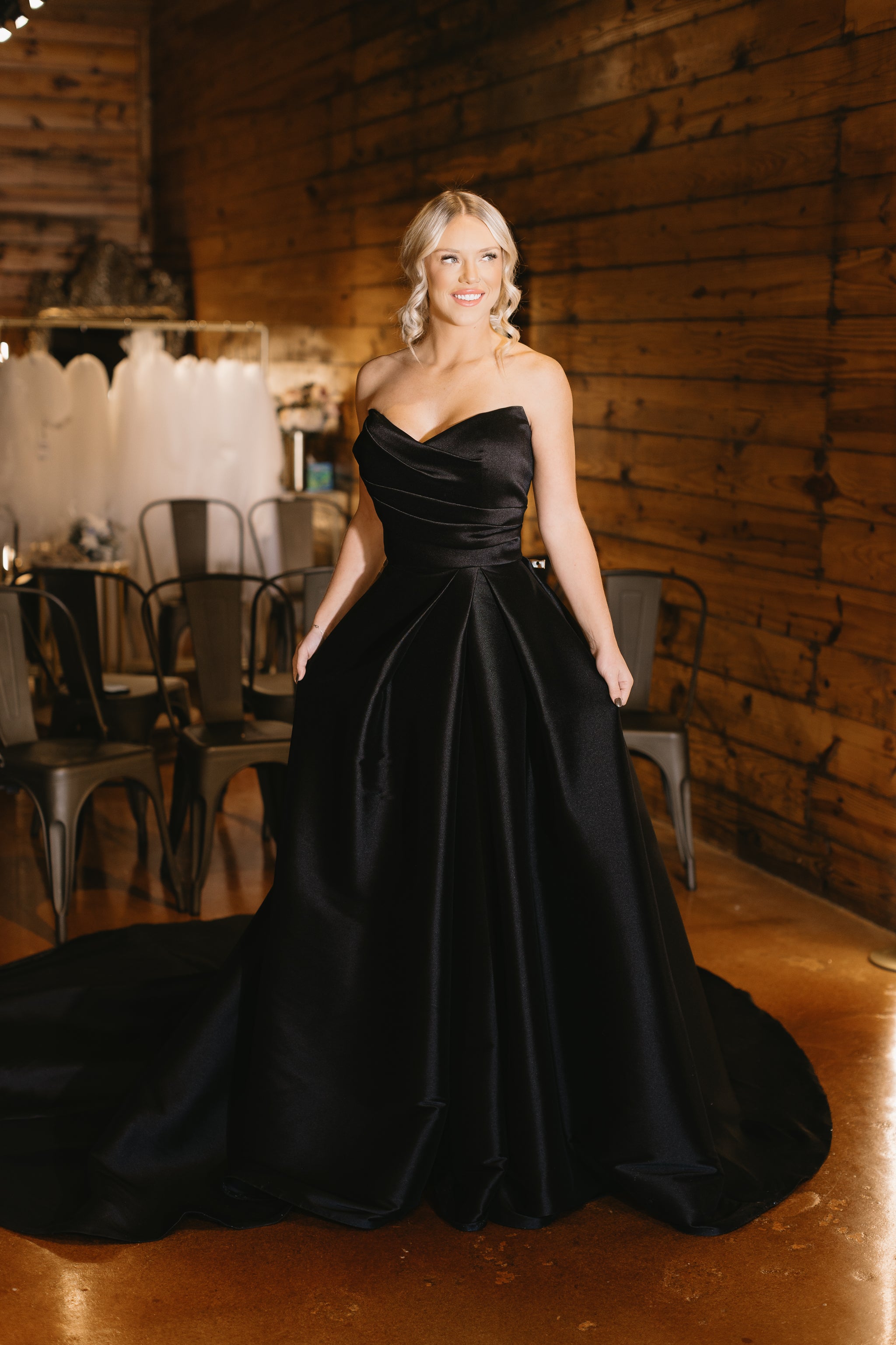 black white maxi dress Wakerley Black Contrast Strapless Maxi Dress - 4 main image 0