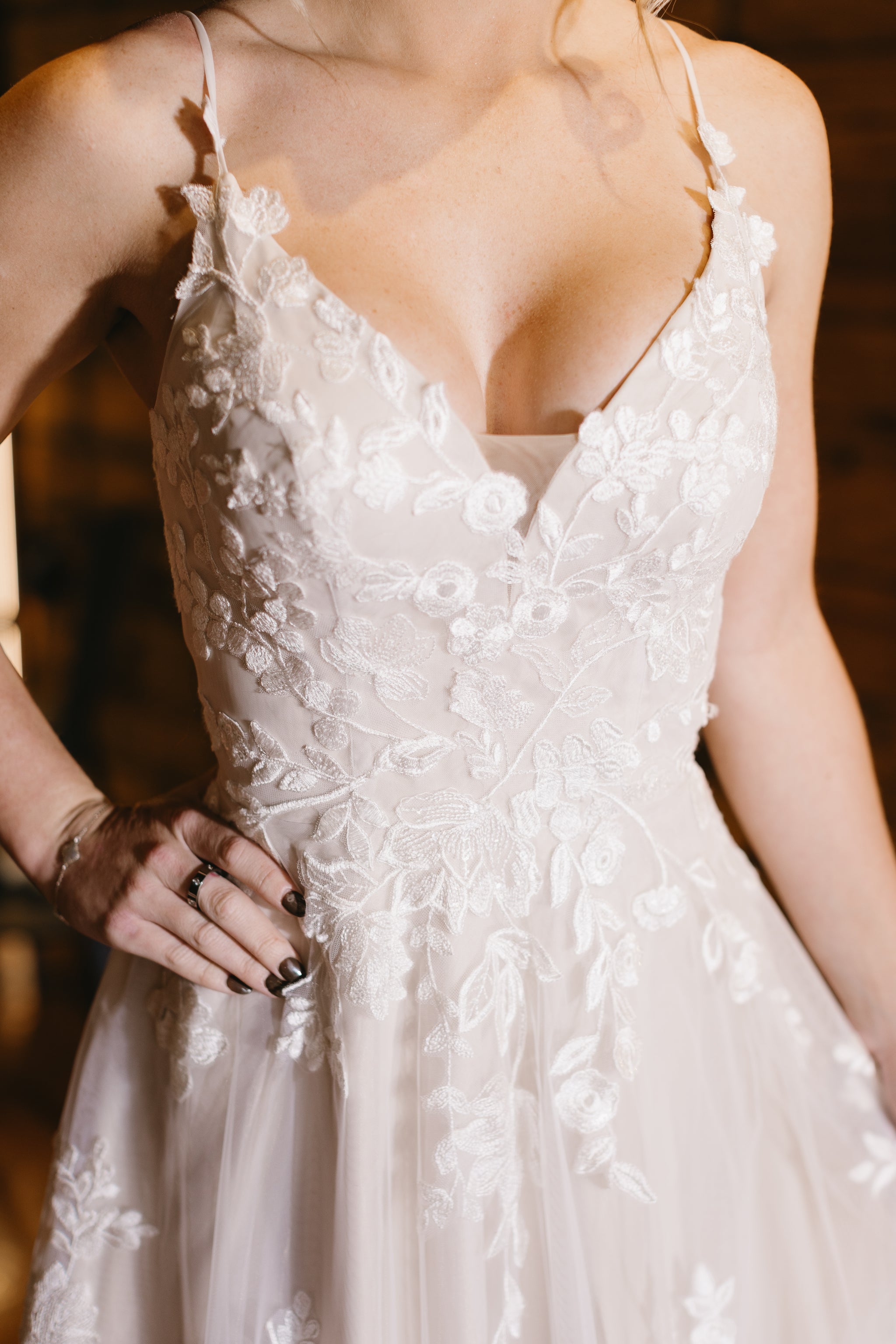mia square neck wedding dress Mia Wedding Dress – BirdieBridalFW