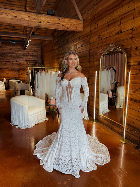 Lamesa Wedding Dress