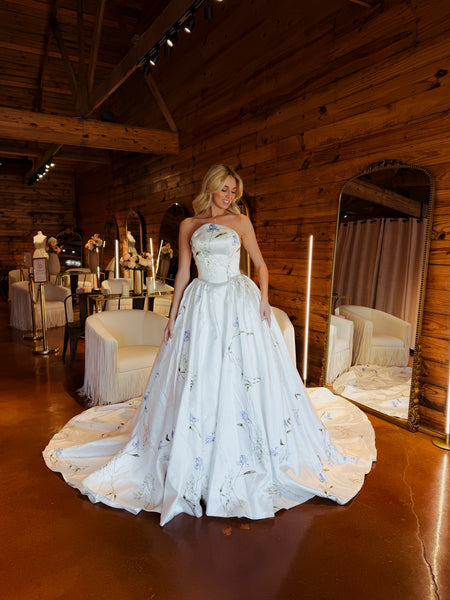 Bluebonnet Wedding Dress