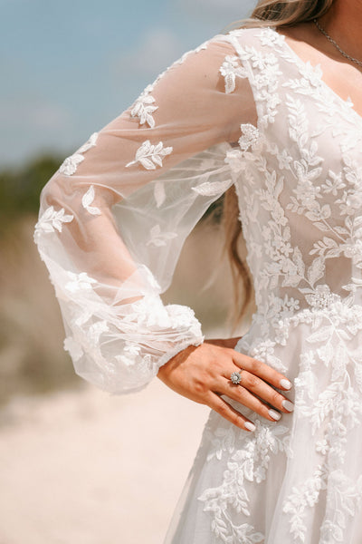 Carrie Wedding Dress By Morgan Nicole