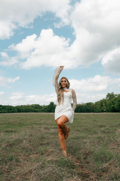 Jane Mini Wedding Dress By Morgan Nicole