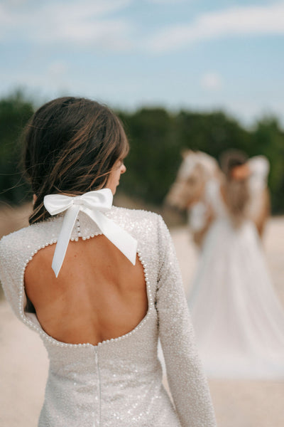 Berkley Mini Wedding Dress By Morgan Nicole