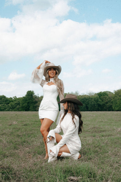 Jane Mini Wedding Dress By Morgan Nicole