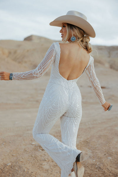 Loretta Wedding Jumpsuit By Morgan Nicole